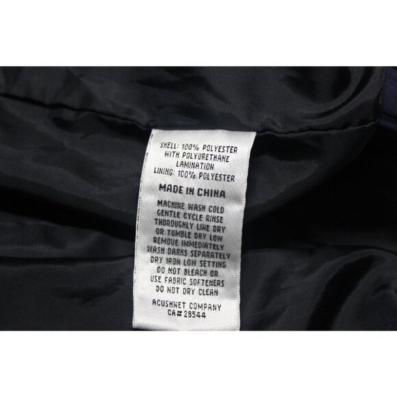 Footjoy FJ men's full zip lined rain windbreaker golf performance jacket L - Picture 6 of 16